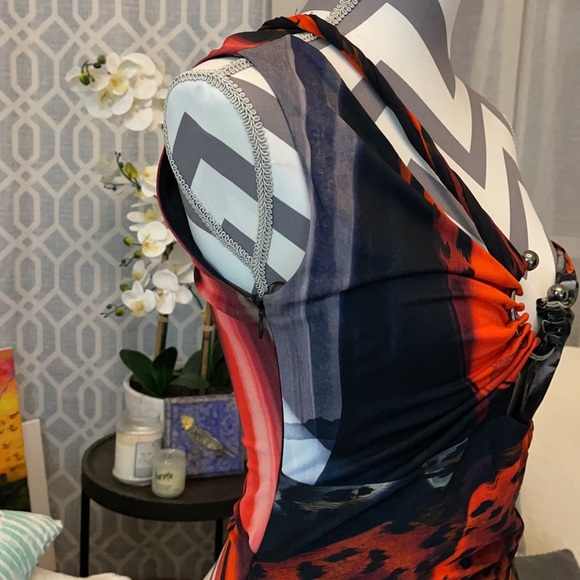 NWT ROBERTO CAVALLI Runaway Dress - Picture 4 of 11